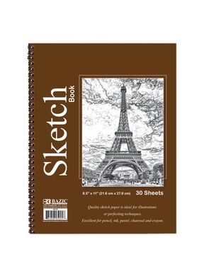 Spiral Sketch Book - 30 Sheets ✍️